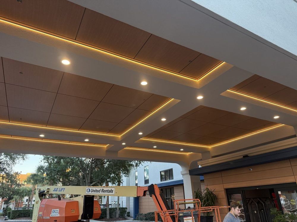 Hotel construction electrical work in Jacksonville FL