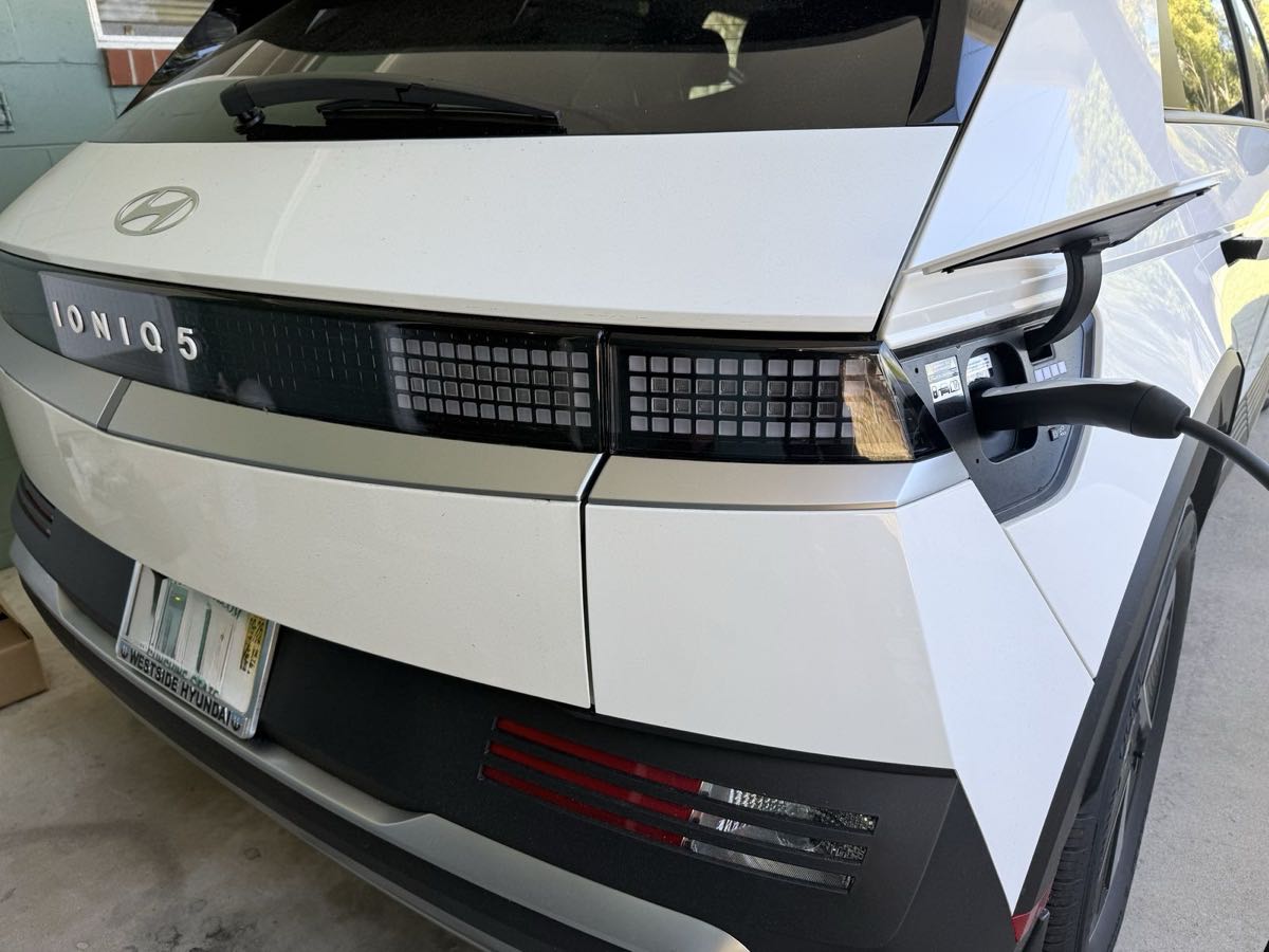 Professional Ioniq 5 charging station install by Pure Power Electrical