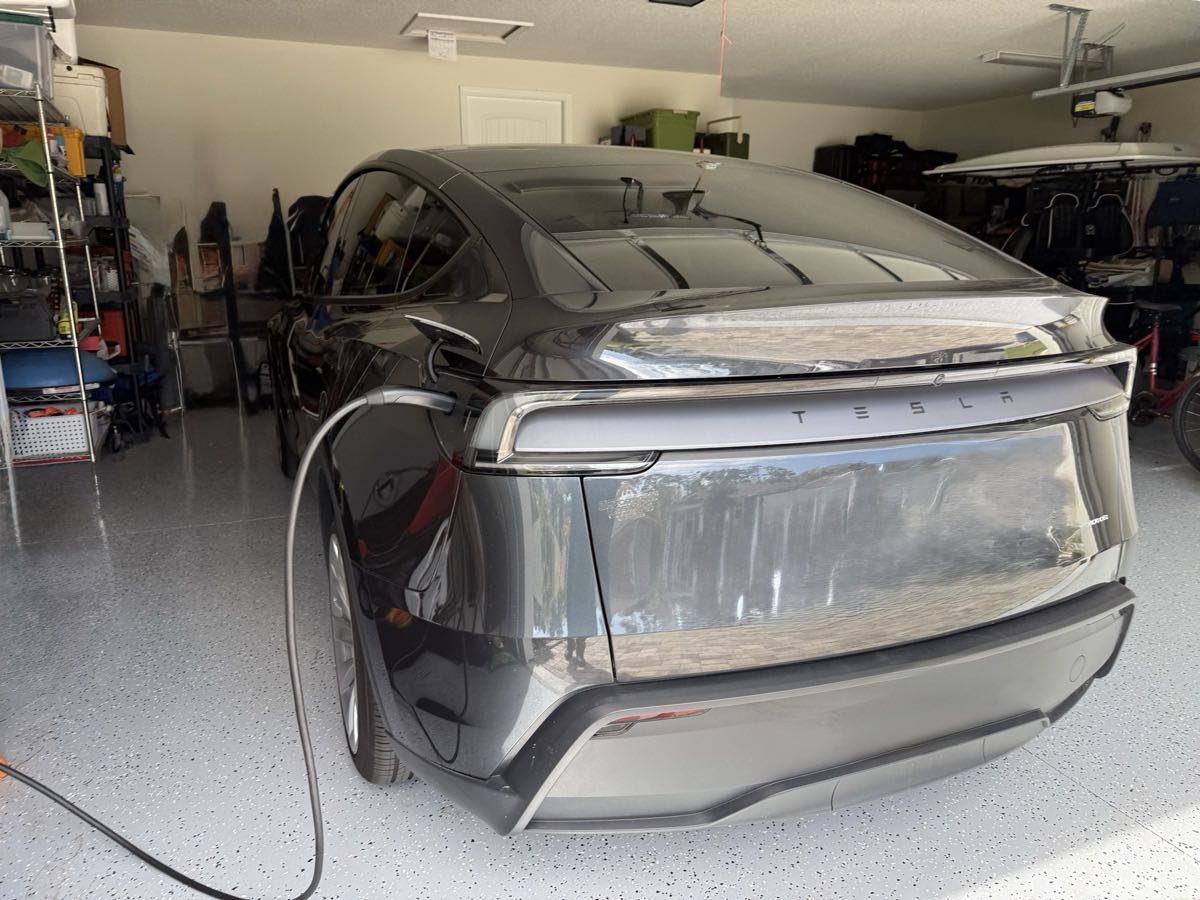 Professional Tesla Model Y charger installation by Pure Power Jacksonville